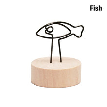 Round Wooden Photo Clip - Various shapes