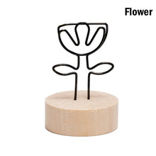 Round Wooden Photo Clip - Various shapes