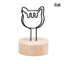 Round Wooden Photo Clip - Various shapes