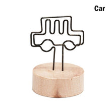 Round Wooden Photo Clip - Various shapes