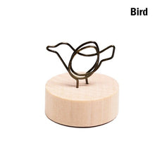 Round Wooden Photo Clip - Various shapes