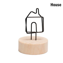 Round Wooden Photo Clip - Various shapes