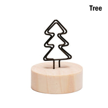 Round Wooden Photo Clip - Various shapes